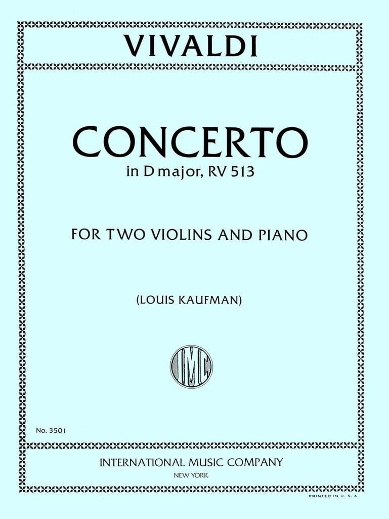 Concerto In D Major Rv513